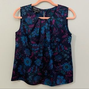 Jones New York Sleeveless Floral Top
